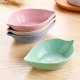 Wheat straw flavor seasoning plate, snack plate Creative kitchen multi-function dishes ice cream glaze sauce vinegar tableware